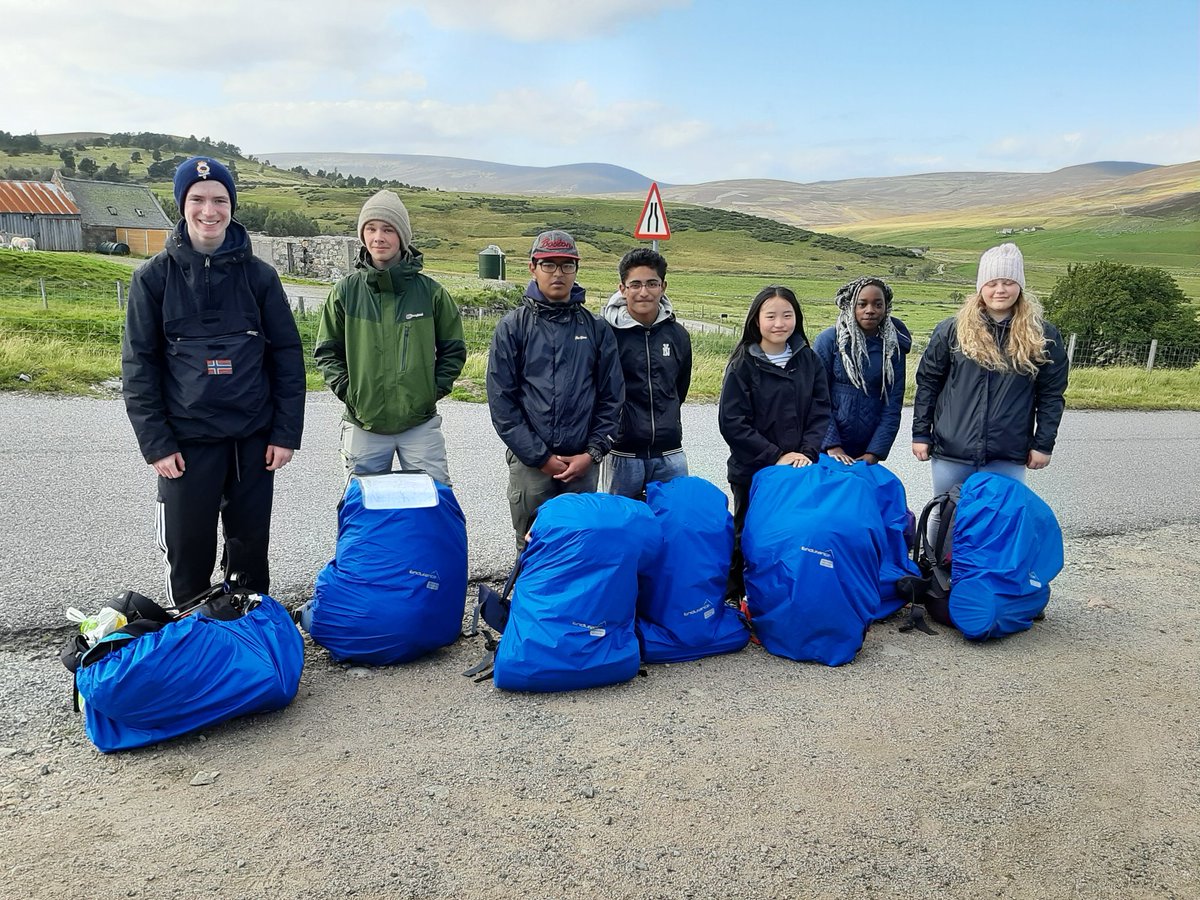 Blue Group <a href="/harlaw_academy/">Harlaw Academy</a> <a href="/HarlawDofE/">Harlaw Academy DofE</a> completed their Silver Expedition.