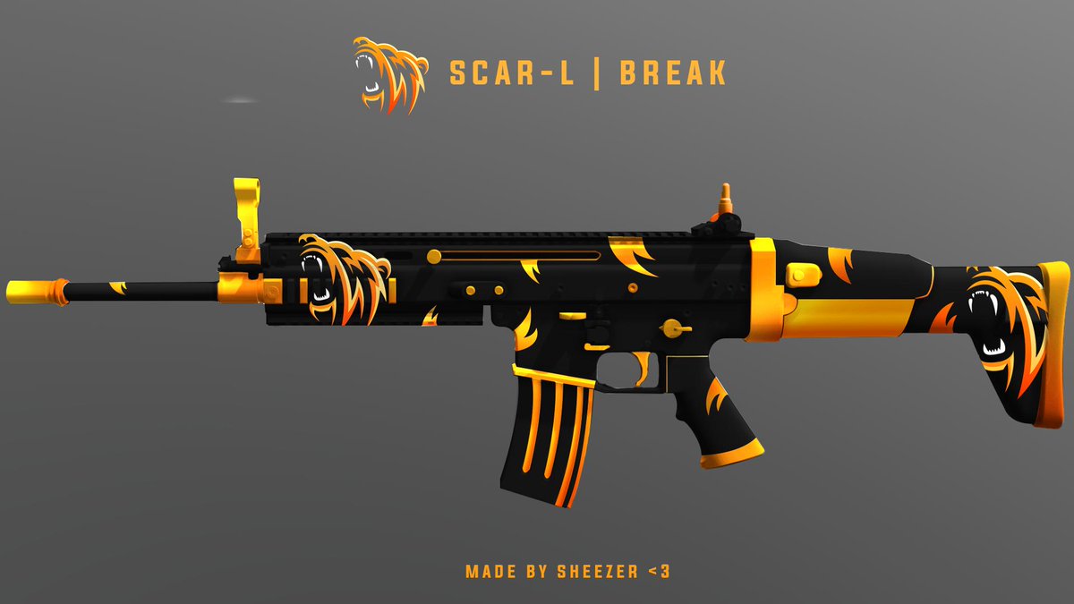 𝖘𝖍𝖊𝖊𝖟𝖊𝖗 Well If Break Is Well Known As Scar L Man Why Shouldn T We Make Skin For It Then Scar L Tsm Break Feedback Is Apperaciated As Always Rt So He