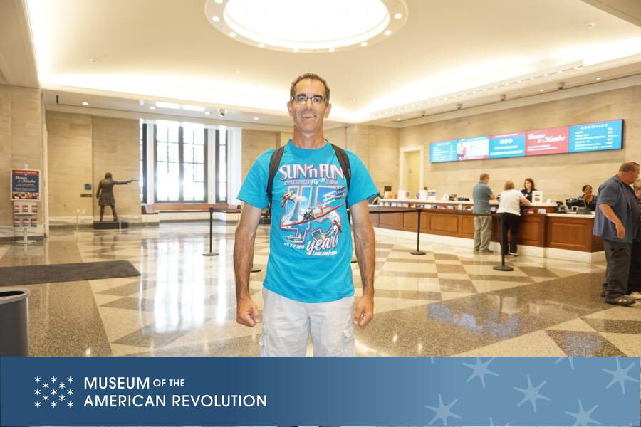 DavidAbbey's tweet image. #howrevolutionary ⁦@SunnFunFlyIn⁩ represented. ⁦@AmRevMuseum⁩ #Philadelphia
