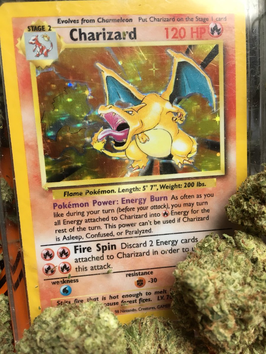 SeaweedPirates's tweet photo. “Burn as often as you like during your turn” #ashketchum celebrating 22 years ! Cheers💨 https://t.co/DfgAt5IXbE