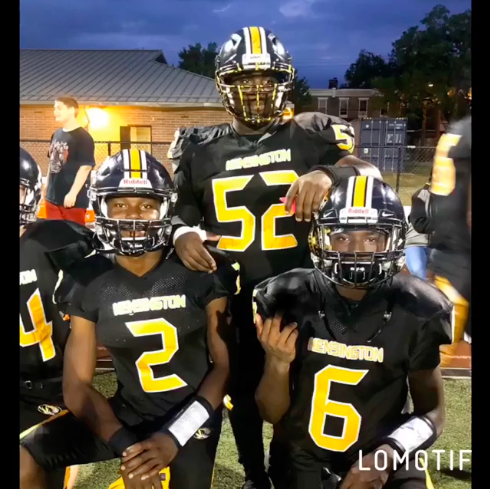 FriendsofPTS's tweet photo. Congratulations! Yesterday, our @KENSINGTON_HS #football coop won over Edison 46-0 continuing #ALLIN play 4-0! #heartofa🐅 #soulofa🐺 #gotigers #gowolves #studentathletes #leadersonandoffthefield @Penn_Treaty @MarianaBracetti @USchoolPhilly @KCAPAHS @kensingtonhs @khsaphila https://t.co/OKvOFzftND