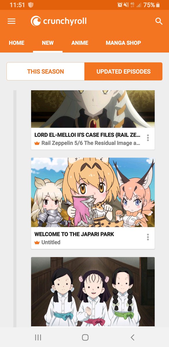 MooPEdge's tweet photo. @Crunchyroll you've put your prices up and you still can't fix your app. This happens every week with different animes they're released and some are unable to play. And yet you refuse to acknowledge customers when they ask things. https://t.co/GO4jptIuR6