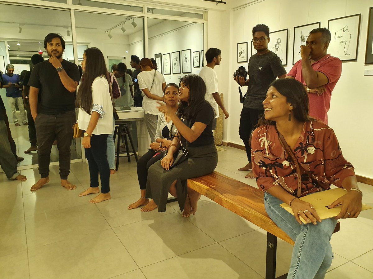 A selection of 44 charcoal and ink works by Araakaa-Mohamed Ikram.

Visit #BlinkersOff <a href="/avahterigallery/">Avahteri Gallery</a>