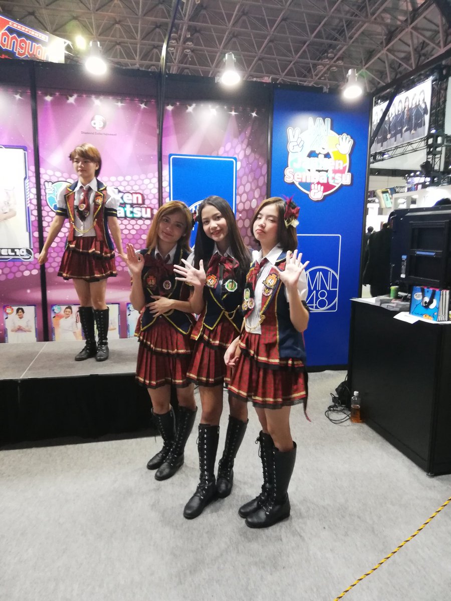sky_panda8's tweet photo. Namiss ko kayo, sana magtuloy tuloy events nyo here in Japan, cause from what I saw malaki potential nyo sa Japanese fans. Have a safe flight girls.
#MNL48
#MNL48inTOKYO 
#MNL48TokyoGameShow https://t.co/ryiY95LPLr