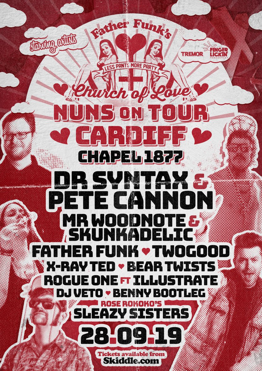Less than 2 weeks to go folks!💒
<a href="/chapel1877bar/">Chapel1877</a> #Cardiff takeover!

Adv tickets:➡️ skiddle.com/e/13588637💥

#Cardiffmet #cardiffuni #USWFamily #Freshersweek #hiphop #funk #Freshers2019