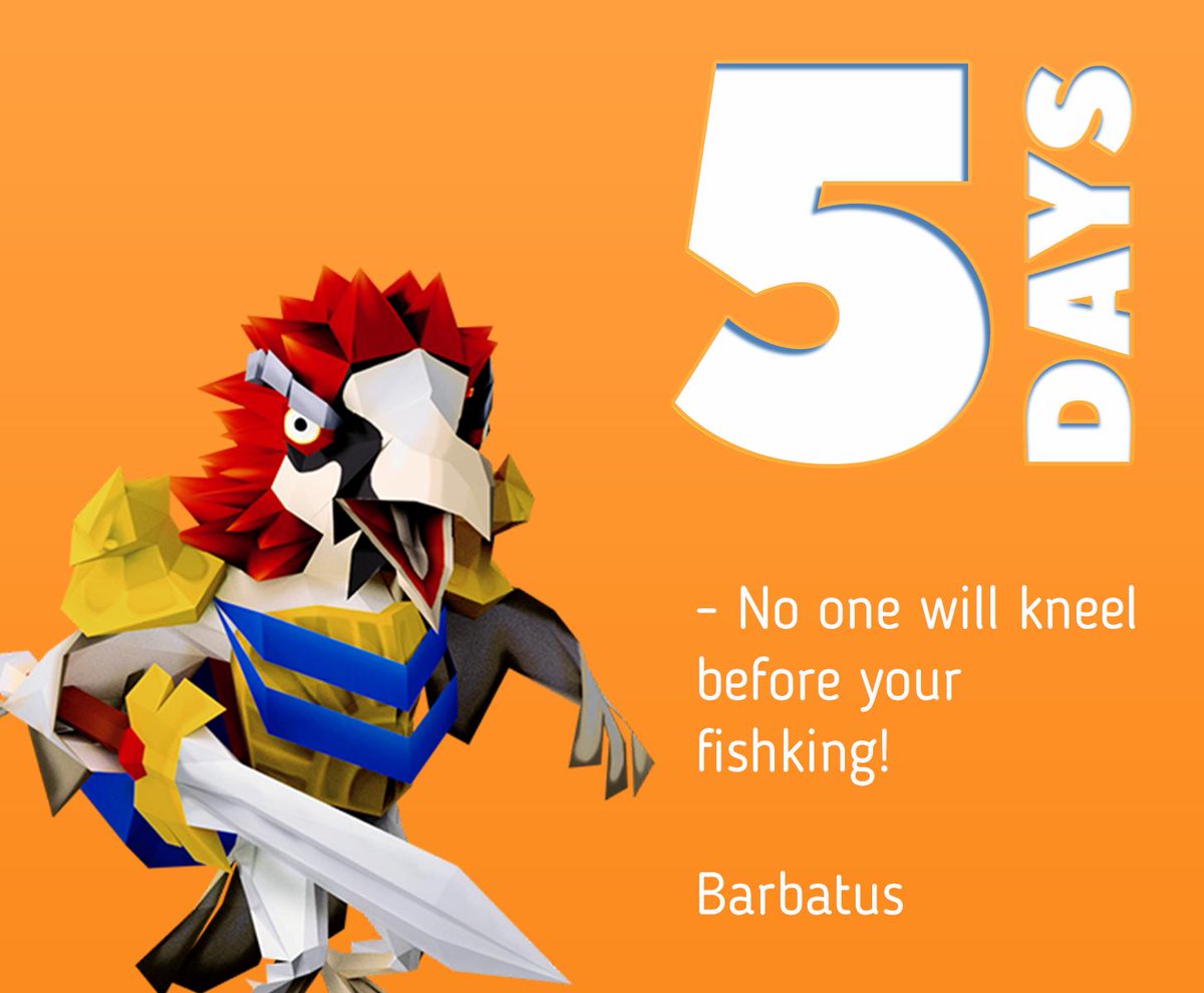SeacurityBreach's tweet image. Join Barbatus in his pursuit of stopping the barbaric Aquator invasion in just 5 days! ⚔️
store.steampowered.com/app/906660/Sea…
#madewithunity #gamedev #indiegames #towerdefense