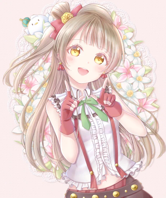 ←2016年1月 
→2019年9月
昔のと比較したいのもあって同じ衣装同じポーズで描いたけど差が歴然?
やり続けることは結構大事なんだなと思いましたまる 