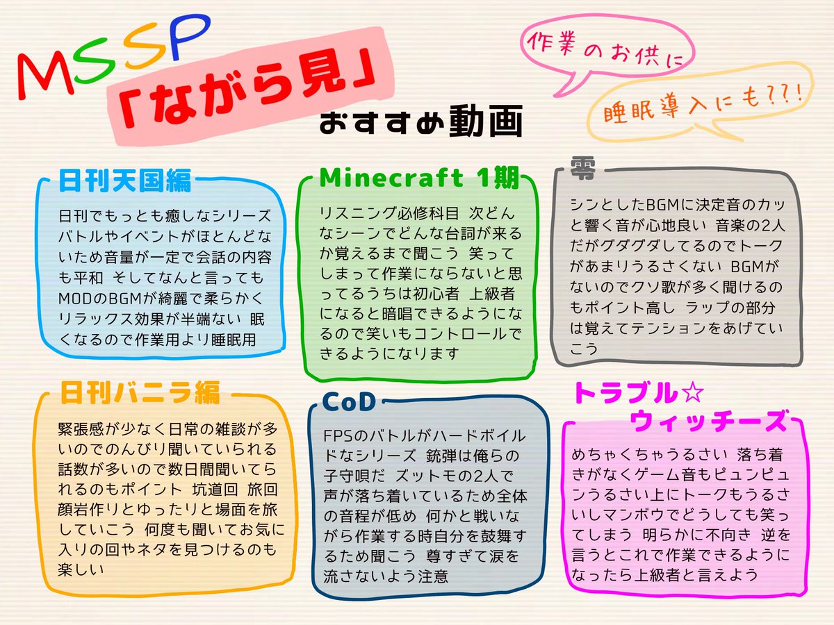 ツラミ Mssp ながら見 おすすめ動画 ツラミ Mssp ながら見 おすすめ動画