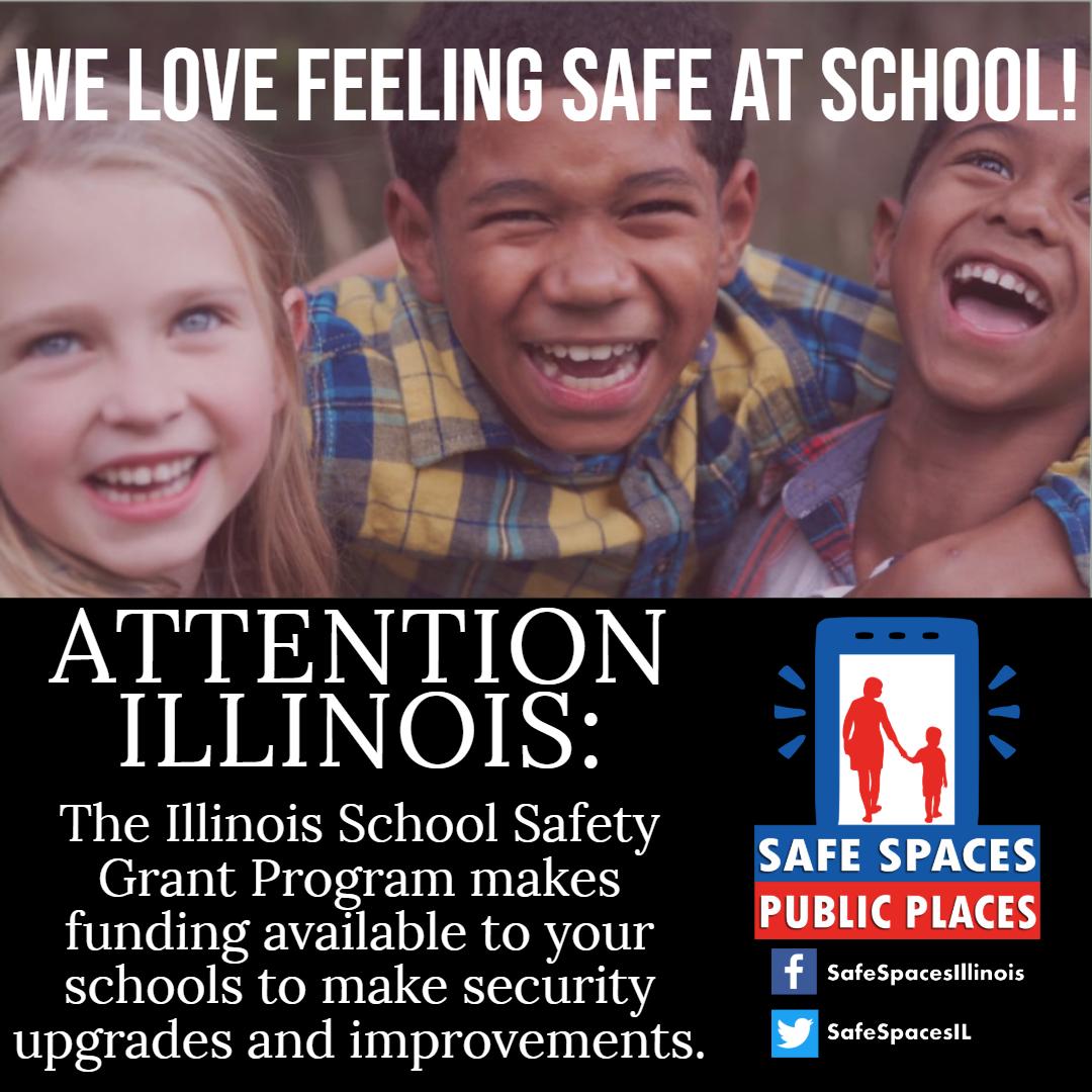 When kids feel safer at school, they can learn. The Illinois School Safety Grant Program is helping schools get funding to upgrade security.