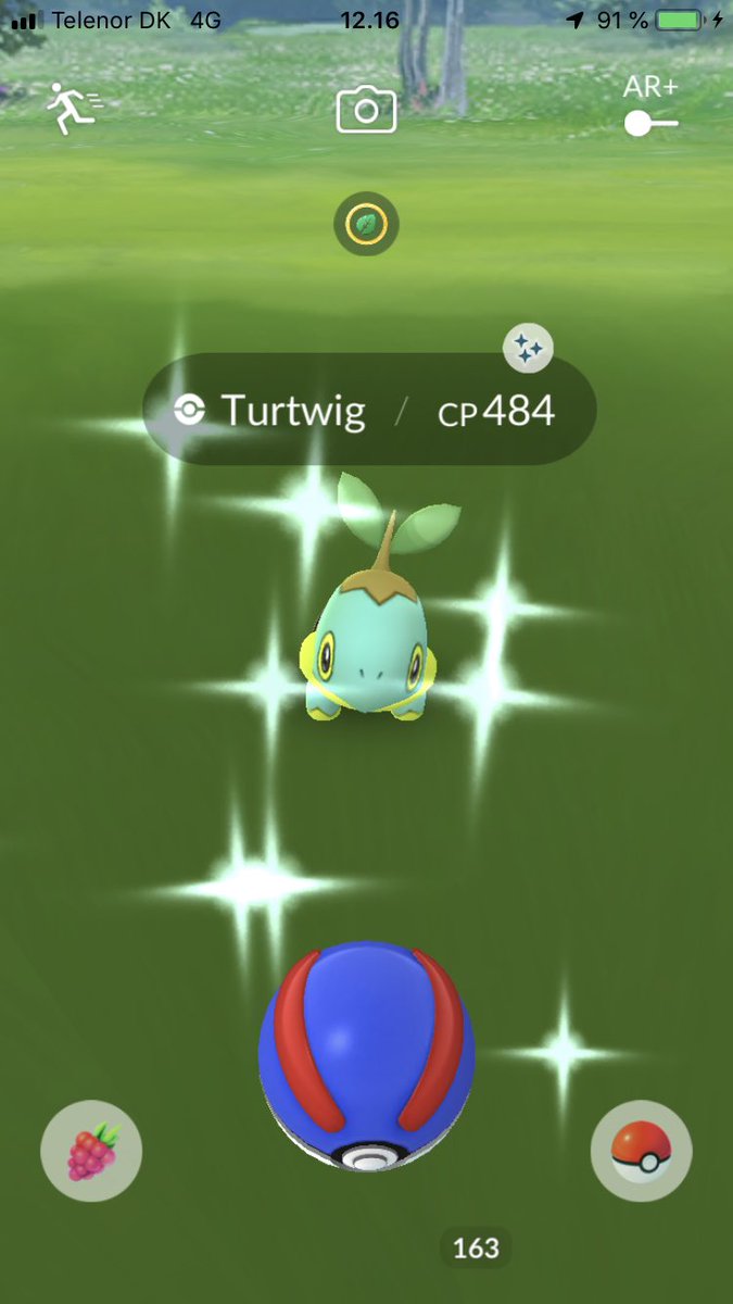 Beautybymarief On Twitter Had A Great Community Day Got 11 Shiny Turtwig Pokemongo Pokemongocommunityday Shinypokemon