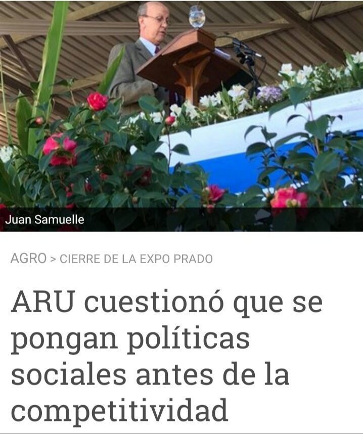 jpurreta's tweet photo. Para la ARU los USD 390 millones de subsidio que recibe el agro son una miseria y los USD 240 millones que cuesta el MIDES son una fortuna. 
Otras quejas: 
Gasoil ($×Lt): en 2014 39,9; hoy 40,4.
Energía: hoy es 7% más barata que en 2014, y los sectores intensivos pagan 15% menos https://t.co/chWENOgzy5