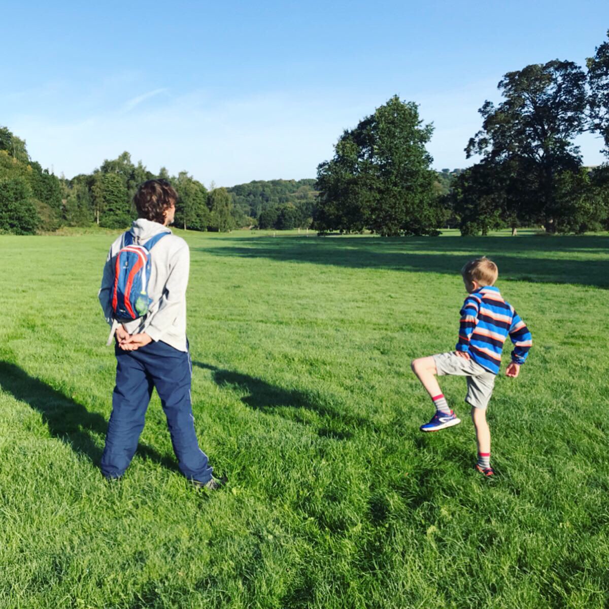 runwildblog's tweet photo. Warming up at Marple parkrun before going to see the Tour of Britain! https://t.co/RCSFzdImPI
