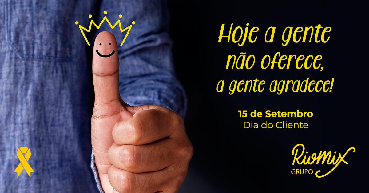 GRiomix's tweet photo. Nós, do Grupo RioMix, agradecemos a todos os nossos clientes pela confiança e por nos motivarem a oferecer o melhor! 😃

#GrupoRioMix #MuitoMaisQueUmServiço #ServiçoDeQualidade #DiaDoCliente #Cliente https://t.co/OfTsNBudfQ