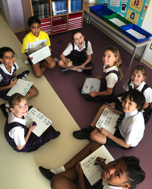 ReptonAB_Maths's tweet photo. Year 5 pupils have had a great few weeks in the Mathematics Department. This is a picture of some of our Set 1 pupils who finished their Roman Numerals work early and were allowed to create their own questions for a friend! #independentlearning #masteryinmathematics https://t.co/nWmYtr7rKS