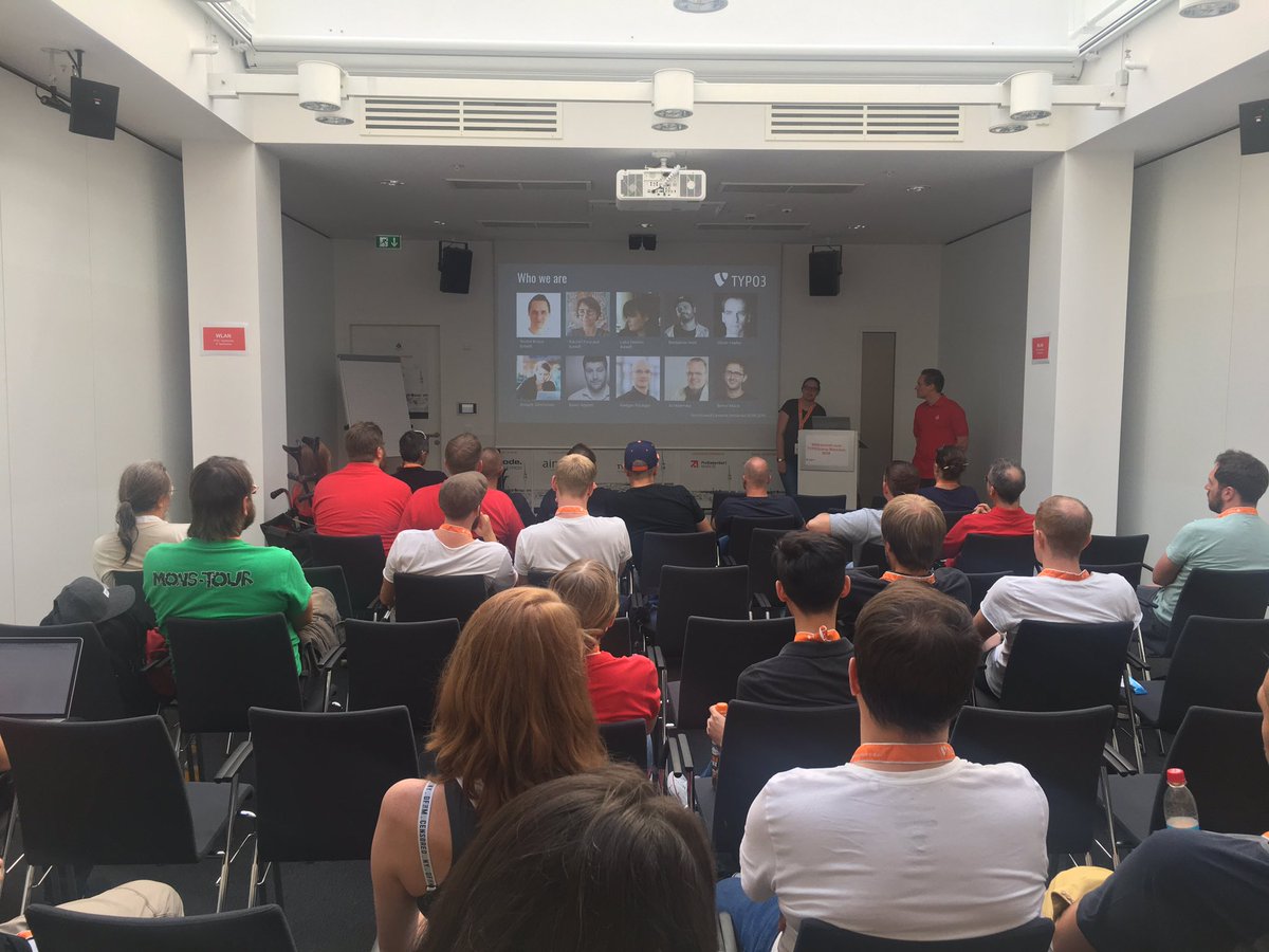 ohader's tweet image. Insights into #StructuredContent initiative at #t3cm typo3.org/community/team…