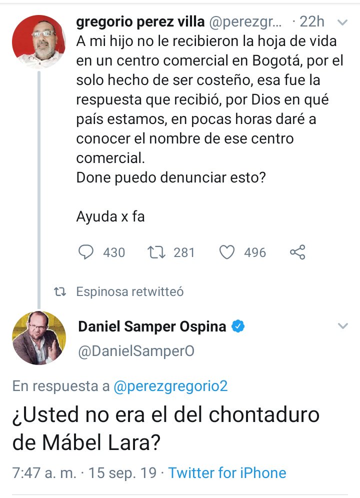 HooverBaquero's tweet photo. Acompañenme a ver esta triste, divertida, y azote del cu** de historia. #KarmaFail https://t.co/gvlRkB8xrh
