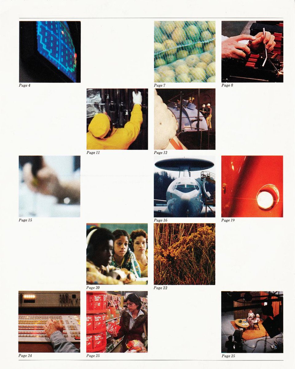 Lett_Arc's tweet photo. Paul Rand, Westinghouse annual report cover, 1970. Read more about our extensive Rand collection https://t.co/MaN57yYTFY https://t.co/zbWHFNgFg0