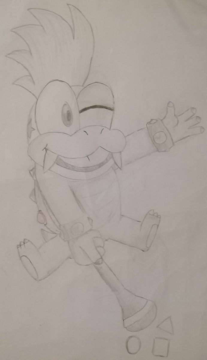 TVGTEACHER's tweet photo. What a Stream!!! A lovely gent gifted a very regular viewer a sub and also got a fan art piece of my fave koopaling #streamer #twitch #streaming #gamer #gaming #phantomtv #mario #nintendo https://t.co/TnpeDRLIwc