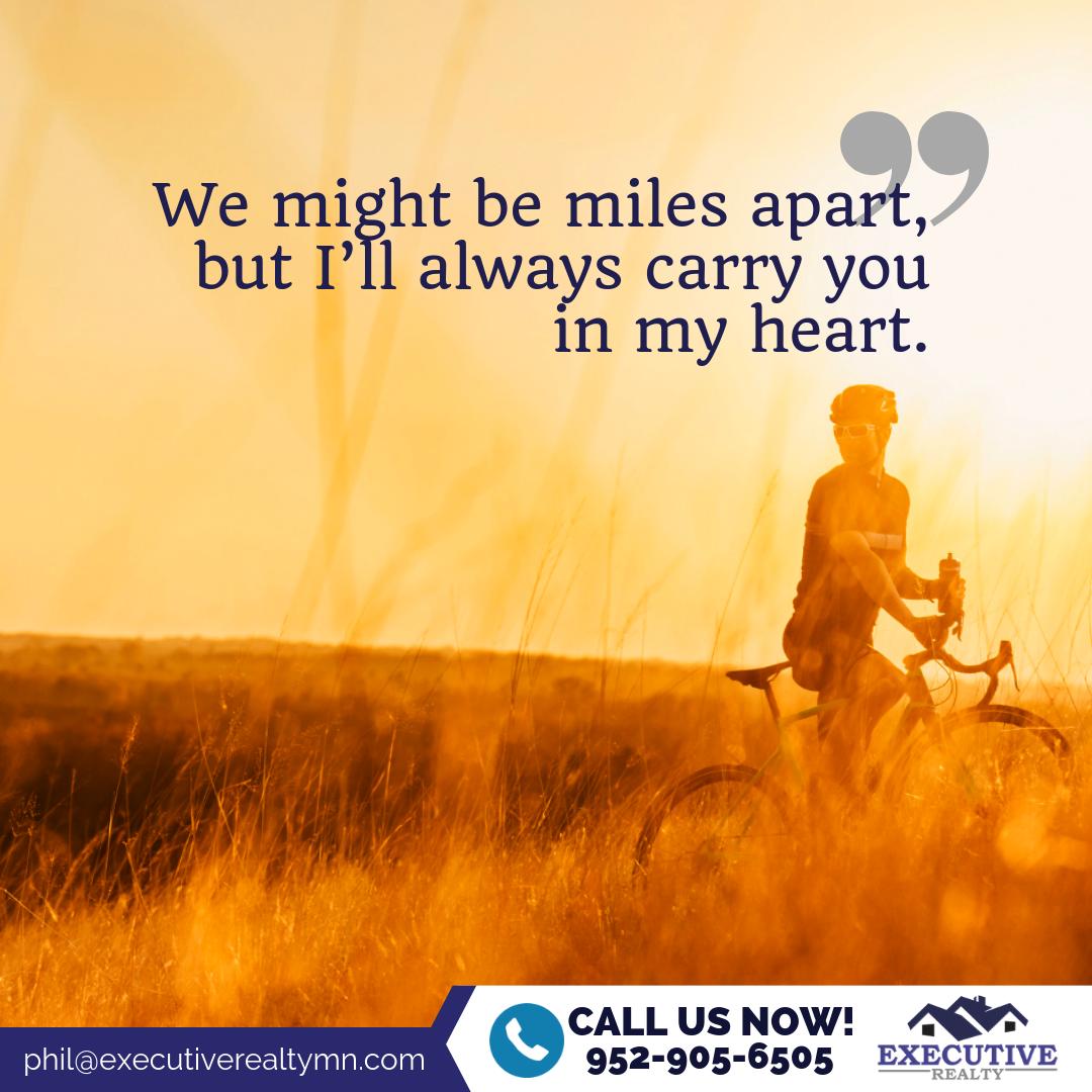 ExecutiveMn's tweet photo. Missing your loved ones living far away? Distance is just a test to see how far Love can travel. Get in touch and always make them  feel at home wherever they are! :)

#RealEstate #Home #Realty #ForSale #NewHome #Property #DreamHome #Investment #Minneapolis #executiverealtymn https://t.co/PuGBvyiEFT