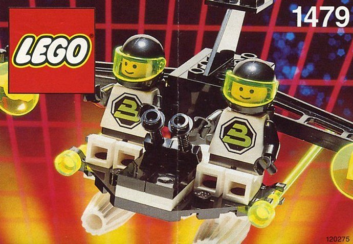LegoSpaceBot's tweet photo. 1479-1: Two-Pilot Craft, 1991 #LEGO https://t.co/xnnnem72RE