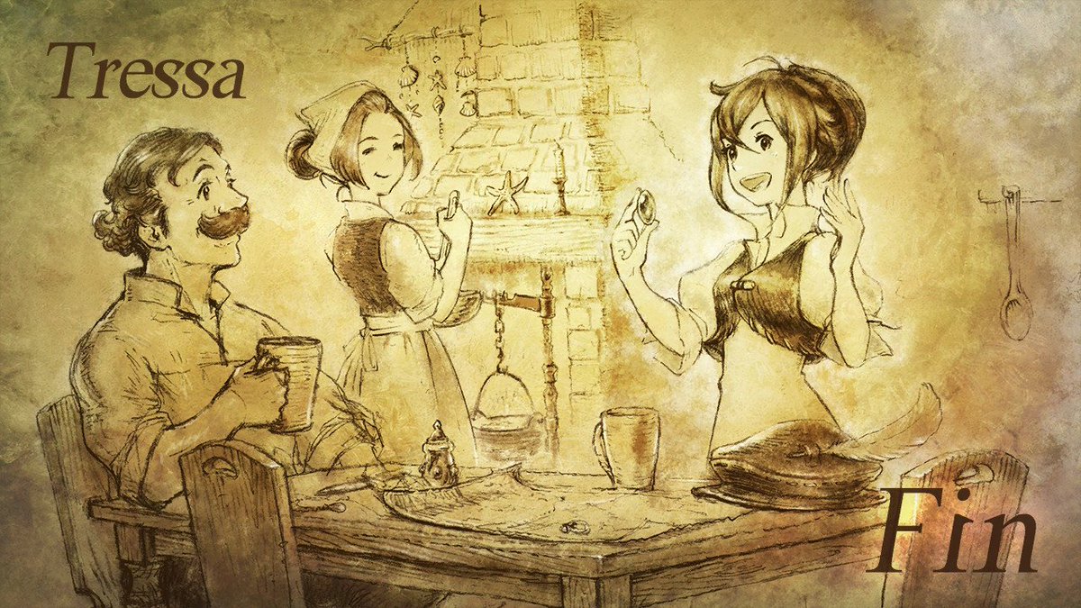 NurseDavid9's tweet photo. #Haanit #Tressa #Primrose #Ophilia #NintendoSwitch https://t.co/jkcgsoO3yh