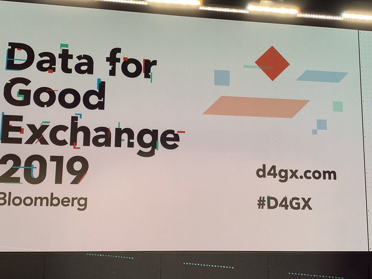 BIScorecard's tweet photo. So excited to be here for 2019 #dfgx #data4good @TechAtBloomberg 1200 ppl from around the world https://t.co/tQHjkEMDbh