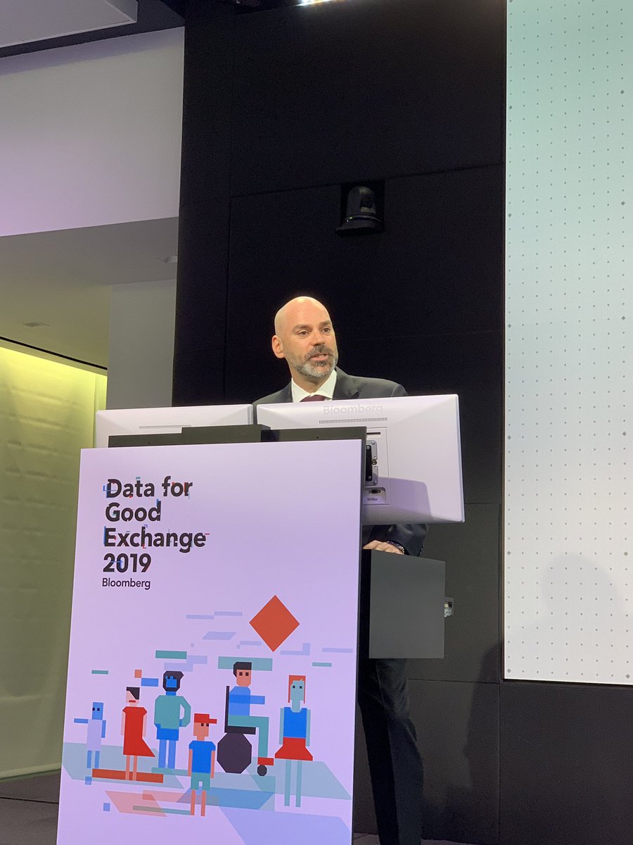 BIScorecard's tweet photo. So excited to be here for 2019 #dfgx #data4good @TechAtBloomberg 1200 ppl from around the world https://t.co/tQHjkEMDbh
