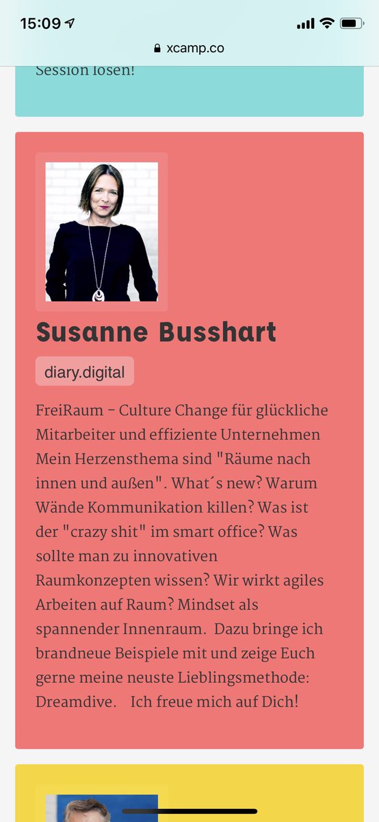 Liebes XCamp-Team. Ihr wart klasse. Freue mich schon wieder auf nächstes Jahr! <a href="/xcamp/">#XCamp</a>