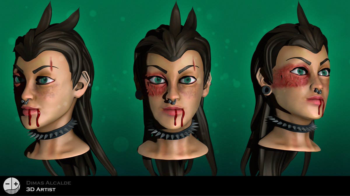 Dimas_Alcalde's tweet photo. https://t.co/Mhu3nXf6BB #sculptember #sculpture #sculptember2019 #15 #Damaged #woman #higpoly #zbrush https://t.co/EC7TtLPn9l