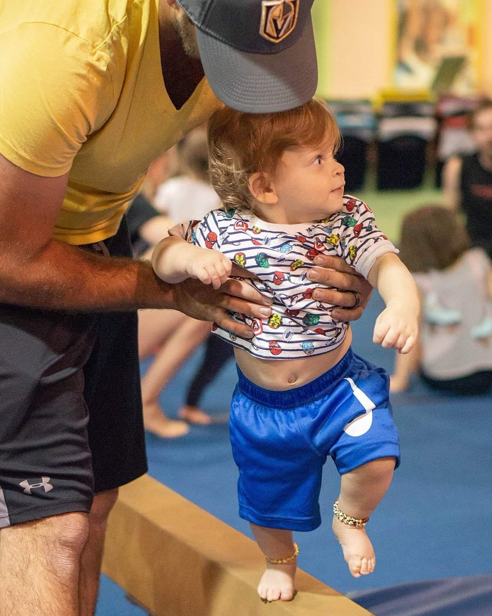 If you are looking for an activity to do as a family our Tiny Twinklers, Rockin Rockets, and Mini Moon classes are all parented! Bring your activewear to these classes because we promise you'll be moving around just as much (maybe even more) as your little one!