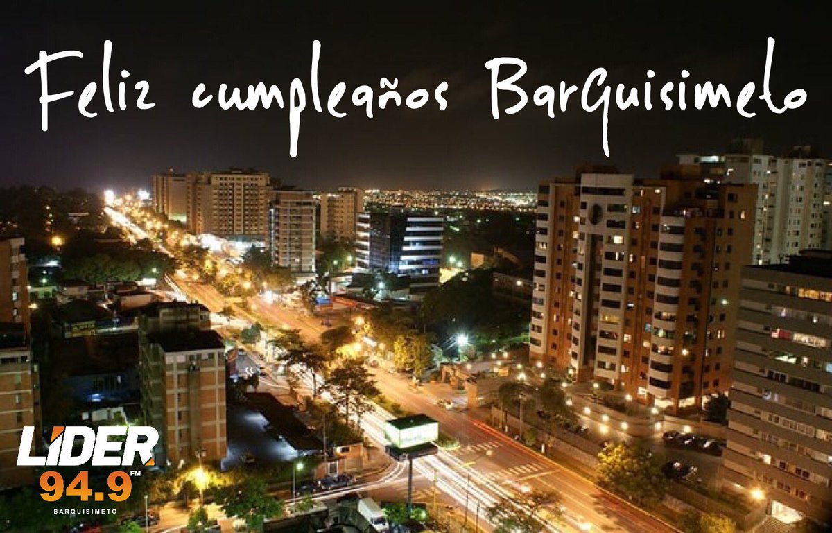 Feliz Cumpleaños a la ciudad con las bellos crepúsculos en el mundo. 🌞☀️
.
Barquisimeto cumple 467 años. Honor a tu magia y a tus encantos.  Con Orgullo podemos decir nosotros somos Barquisimetanos .
.

LÍDER + 📻 + 🎧.
.
#Barquisimeto #Líder #Radio  #Música #CircuitoLíder