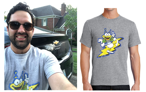 lgeku's tweet photo. Happy #NationalDriveElectricWeek! Take a selfie with an electric vehicle for a chance to win a retro Louie the Lightning Bug t-shirt!
Tag #EVSelfie and take a look at the local EV charging station map to find a location near you. Map: https://t.co/xvpOZTUVLn. https://t.co/jvVYntmUjZ