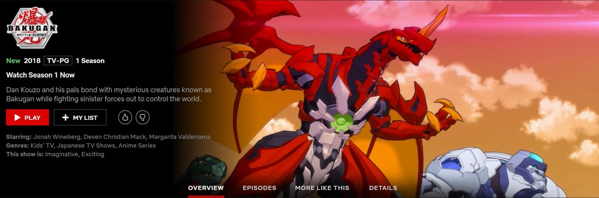 bakugan on netflix