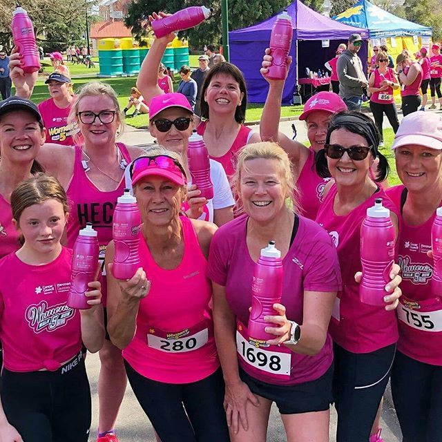 runnerswanderlu's tweet photo. Such a great event @meljferrier A great morning out with these ladies supporting @cancertas in the @womens5k .
#runnerswanderlust #runhappy 
#pink #pinkalicious #5km #runners #womens5km #funrun #happyrunners #runnershappy #launceston #marathonpitstop #runchat #brooksrunning … https://t.co/3nlkYfmIQf