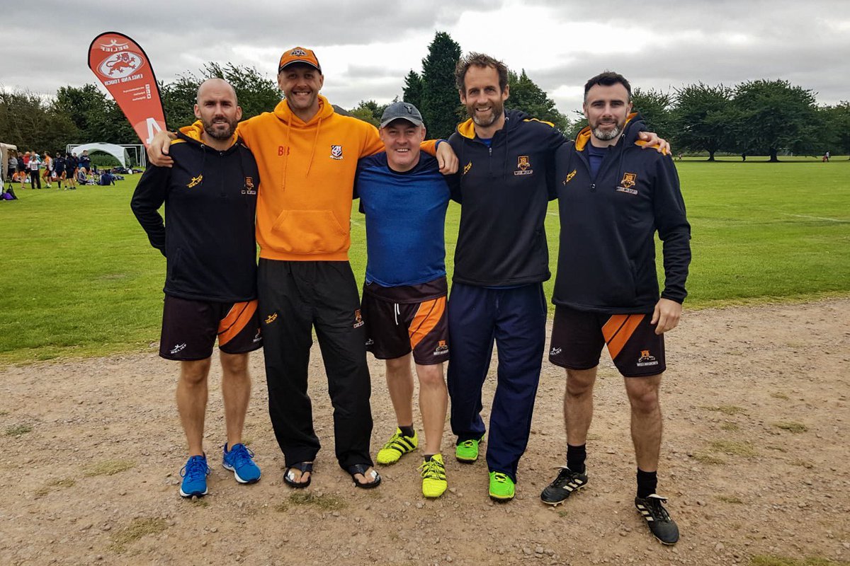 BanburyTouch's tweet photo. A huge congratulations to the @WildcatsTouch #Mens45s and @dugansley (Banbury Touch player) in particular for winning their final! Awesome effort! 💪🏉🔵⚪️ @OXONPhysio @BanburyRUFC @EnglandTouch #seniorandmasters #nationaltouchtpurnament #champions! https://t.co/K6EasMtSrC