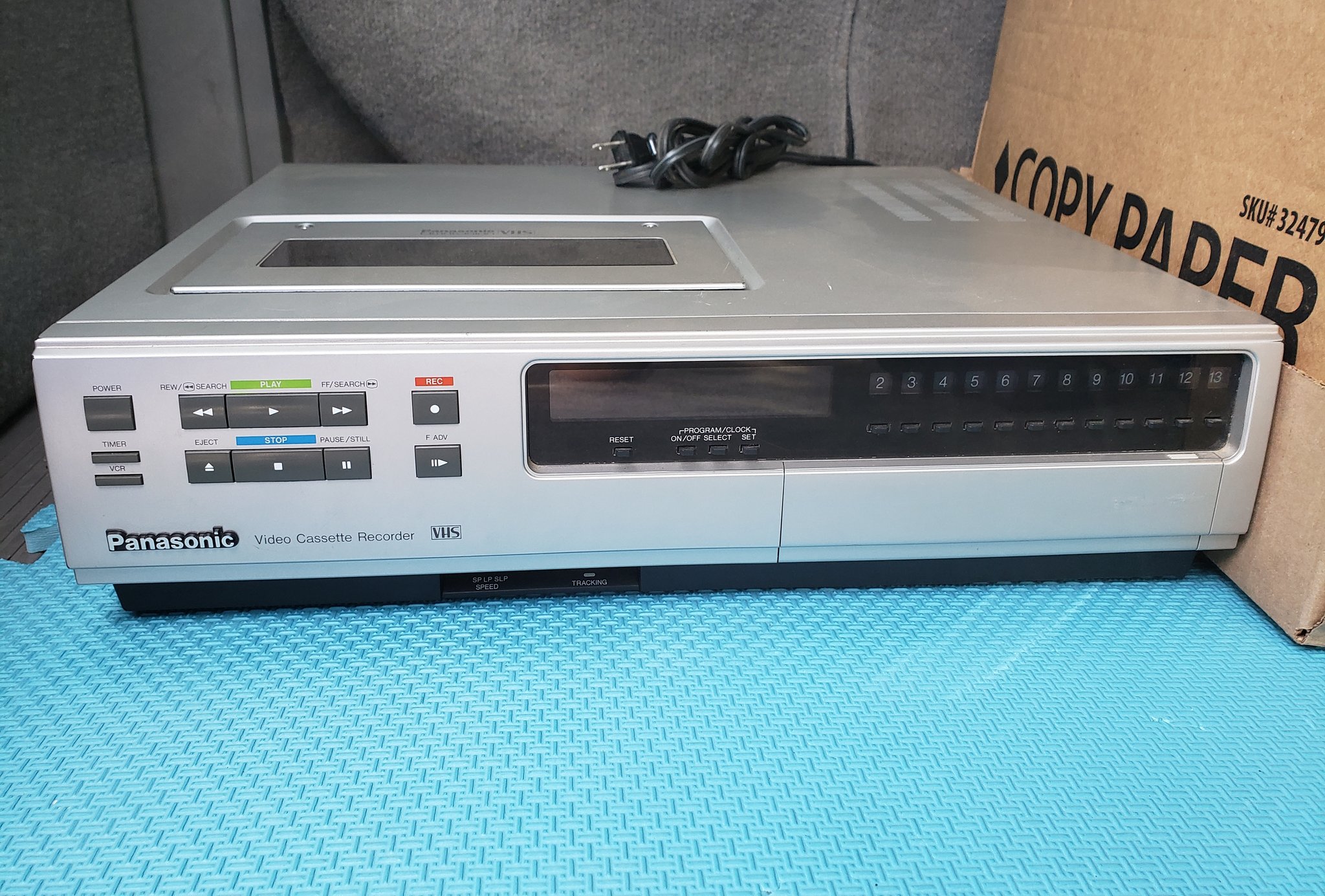 Vintage 1984 VHS Panasonic Player Cheap bargain