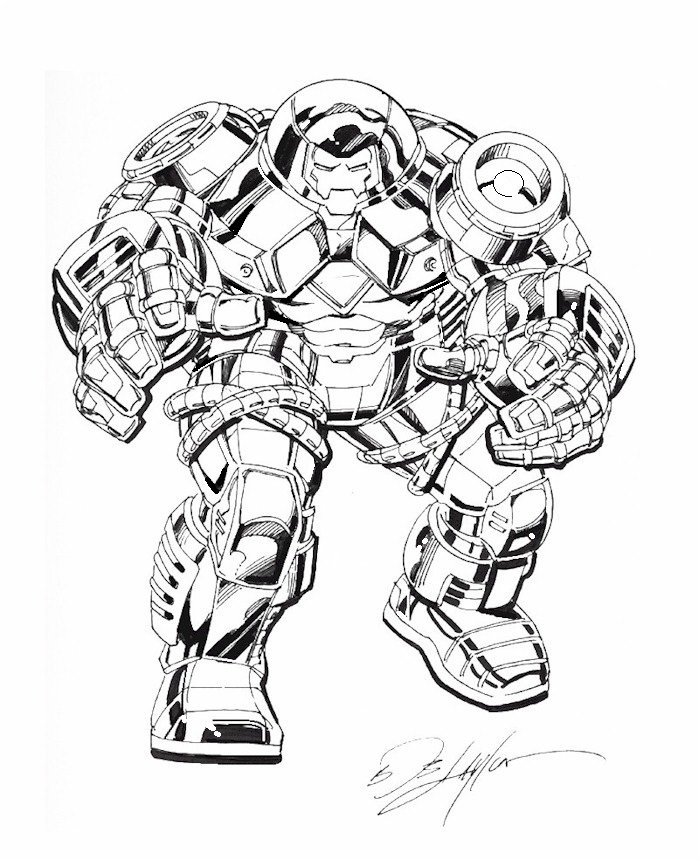 How To Draw Hulkbuster  The Avengers  YouTube