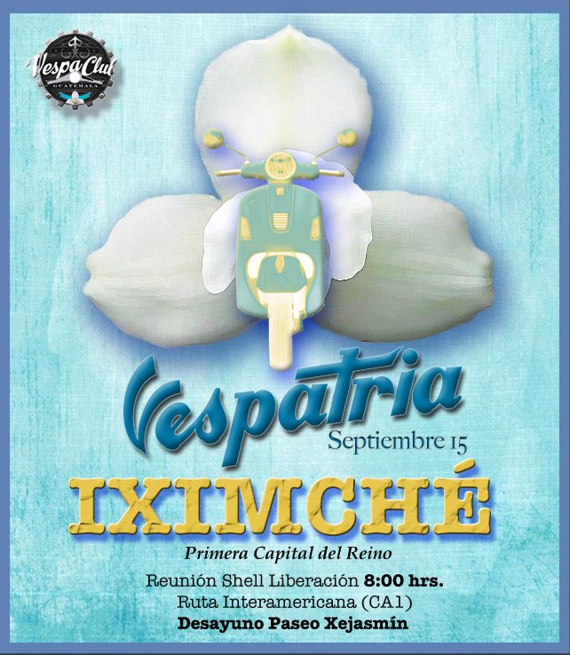 VespaVCG's tweet photo. Hacia la primera Capital del Reino...
#GuatemalaEnVespa @InguatPrensa @JorgemaChajon #VespaLovers @Vespapics #TheGirlsWhoRide @PaseoGuatemala
@stepintocities @BasilyCo @fodorstravel @GuiaRepsol @CNTraveler @lonelyplanet https://t.co/Ou8EFv2So8