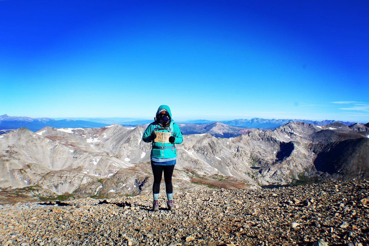 BarraleSamantha's tweet photo. Self-care Saturday! #colorado #colorado14ers #decalibronloop #optoutside https://t.co/kF8H5CUflG