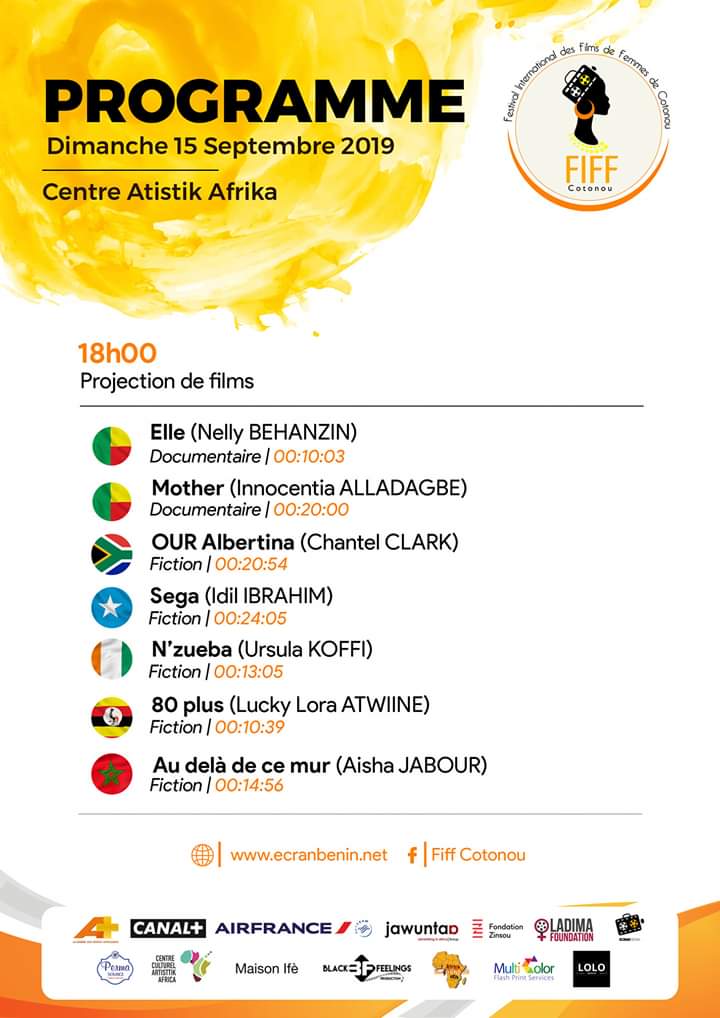 C'est ce soir la projection du film documentaire #Mother à la #FIFFCOTONOU. Si vous êtes à Cotonou, n'hésitez pas à faire un tour au centre artistik africa à Agla #EducFilleMere