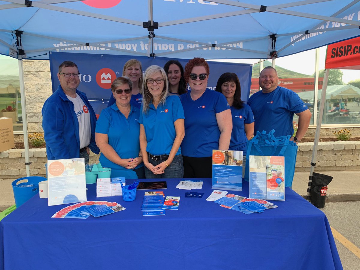 EricaEAIX2's tweet photo. #CDCB #beingbmo #mfrcblockparty #proudtoworkatBMO https://t.co/yupPJt065F