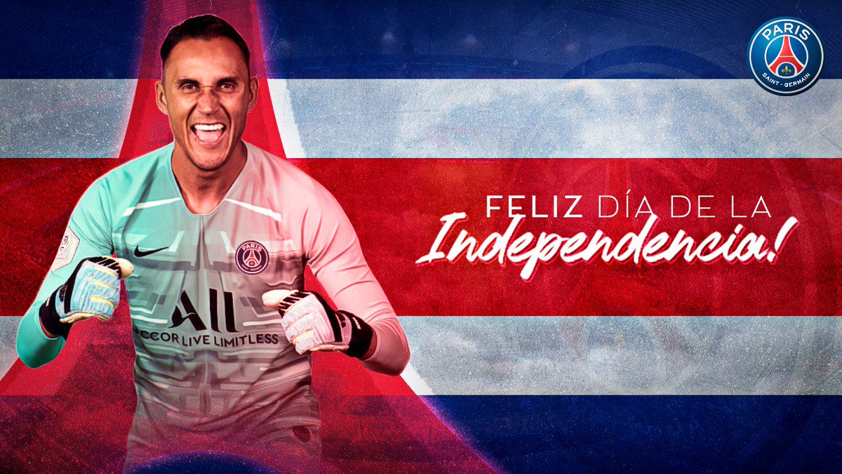 Paris Saint-Germain (@psg_espanol) on Twitter photo ¡Hoy encendemos las antorchas en París en honor a <a href="/NavasKeylor/">Keylor Navas</a> y todos nuestros hinchas ticos! 🇨🇷
¡FELIZ DÍA DE LA INDEPENDENCIA, COSTA RICA! 🙌
#VamosParís 💙❤ ¡Hoy encendemos las antorchas en París en honor a <a href="/NavasKeylor/">Keylor Navas</a> y todos nuestros hinchas ticos! 🇨🇷
¡FELIZ DÍA DE LA INDEPENDENCIA, COSTA RICA! 🙌
#VamosParís 💙❤