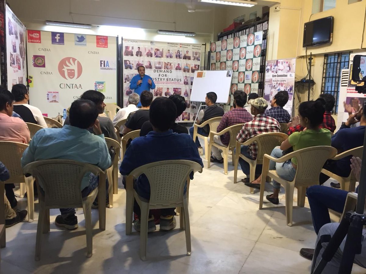 CintaaOfficial's tweet image. #Repost #CINTAA #InteractiveWorkshop #AbdulRashidMehta #SessionPhotos
@sushant_says @DJariwalla @deepakqazir @amitbehl1 @SuneelSinha @ayubnasirkhan @sanjaymbhatia @NupurAlankar @rakufired @RajRomit @JhankalRavi