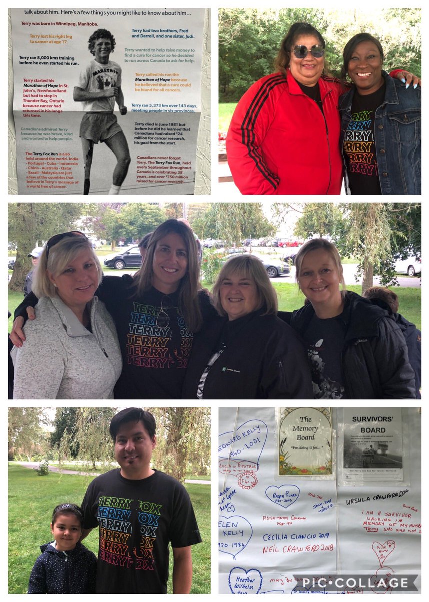 Thank you for all your support of cancer research at the Guelph Terry Fox Run today! #making a difference #walk-run-ride #amazingteam ! ⁦@AIacobelli_TD⁩ ⁦@NickPodetz_TD⁩