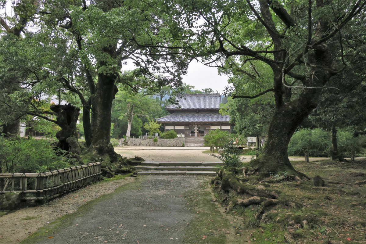 Tokyonobo's tweet image. The first two pix are remains of ancient Dazaifu government office near Fukuoka City. It was the regional government in Kyushu from the 8th to the 12th cent., and was responsible for supervising Japan's maritime frontier. Kanzeon-ji is a seventh-century Buddhist temple in Dazaifu