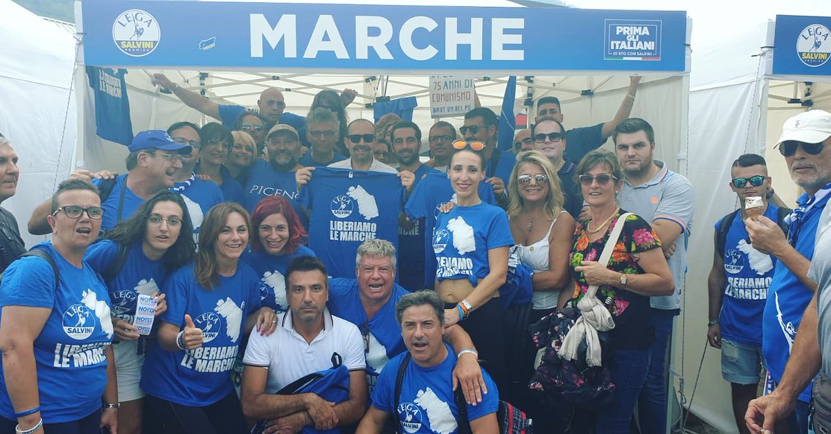 arrigoni_paolo's tweet photo. 🔴🔴 DELEGAZIONE #MARCHE MAI COSÌ NUMEROSA!
#mailcolPD #Pontida2019
#laPontidadeiRecord #LiberiamoleMarche https://t.co/HqtxNfFab6