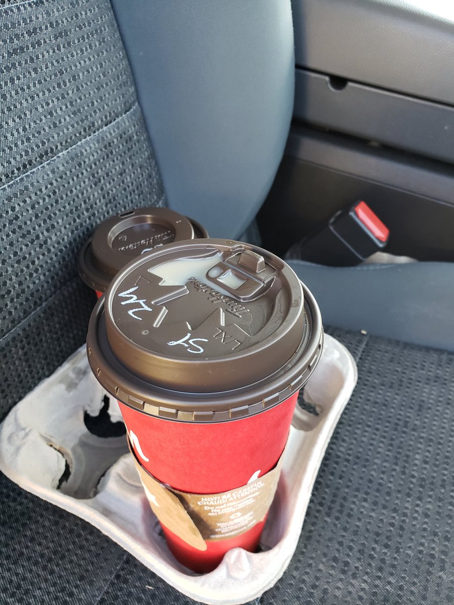 haydenaveryPW's tweet image. @TimHortons your new lids leak like crazy down the sides and from the spout. Maple leaf is a nice touch but that&apos;s the only think positive about the new lids.

Also when carrying my hockey bag and sticks into the arena, I&apos;d hold my Tims by the rim, between my teeth. #TimsProblems