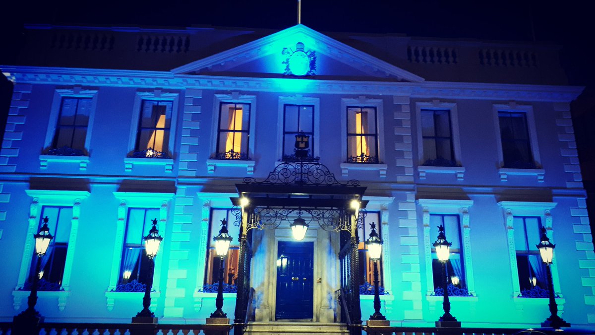 I think <a href="/MansionHouseDub/">Mansion House Dublin</a> will be blue for a while yet! #UpTheDubs
