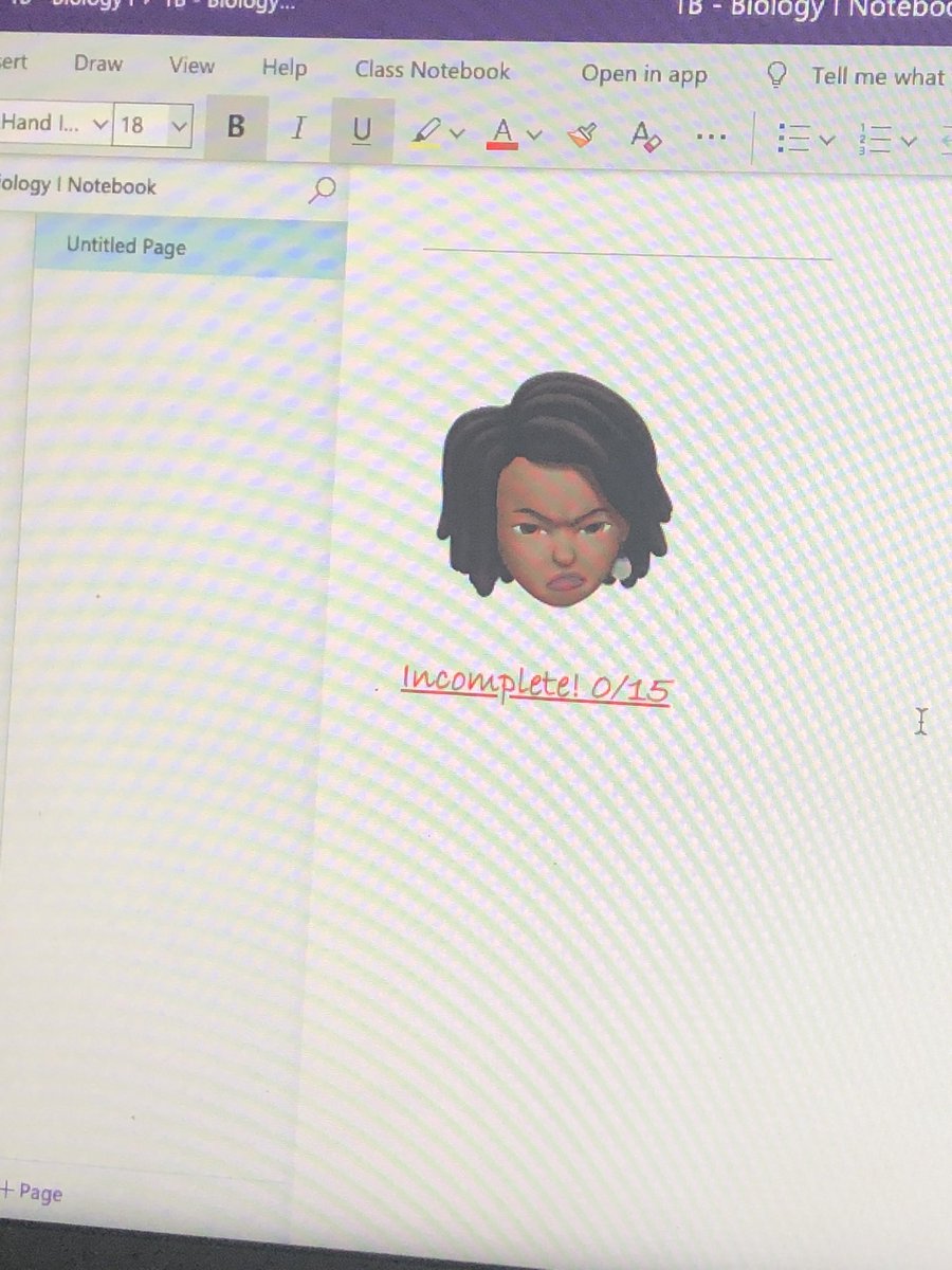 EducatorMNS's tweet image. #SundayGrading 📝

I use my @Apple animojis to give feedback on my student’s reflections.