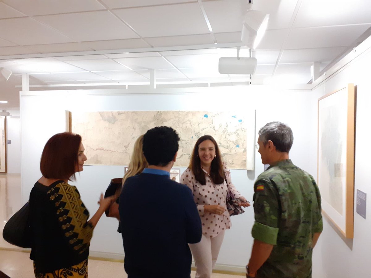 GeomaticaUPV's tweet image. El pasado viernes, la dirección de la ETSIGCT de @UPV visitamos en centro Geográfico del Ejército. Fantástico recibimiento del  director y jefes de área del centro, y del subdirector general de administración periférica. @Defensagob @EjercitoTierra  #geospatial #geotechnology